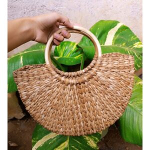 Bolsos de paja artesanal